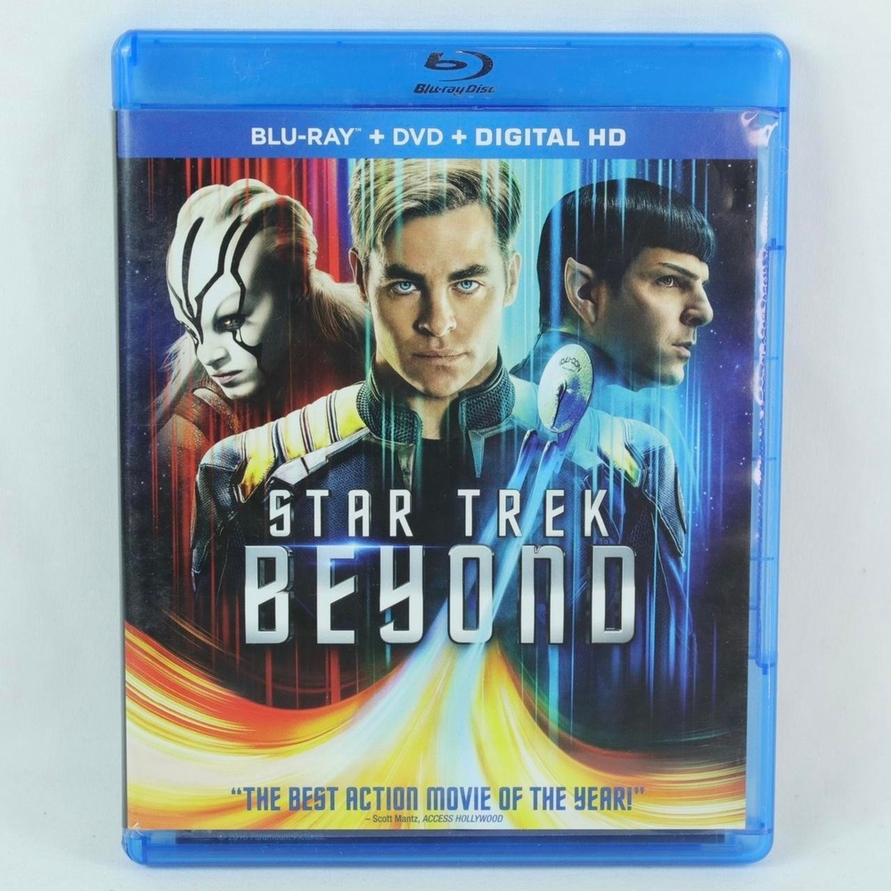 Star Trek Beyond Blu-Ray DVD Movie